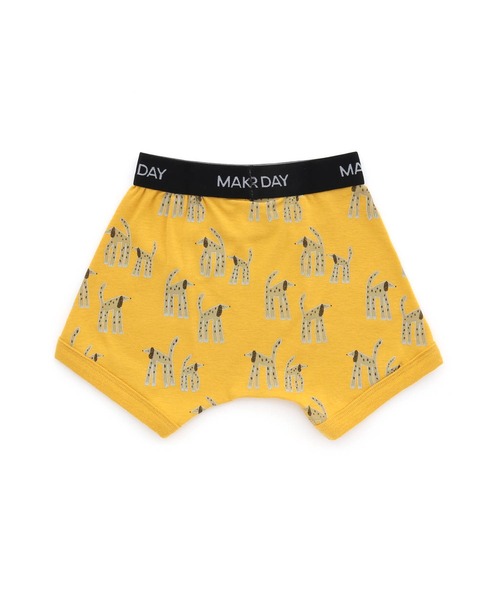 BOYS ダルメシアン柄ボクサーパンツ（ボクサーパンツ）｜MAKE