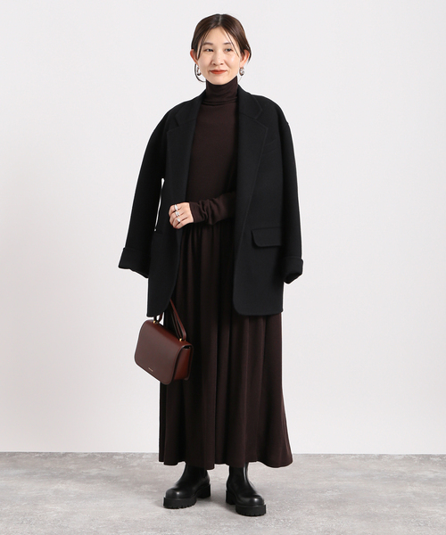 極美品✨ VERMEIL par iena ウールテレコイージーマキシドレス VERMEIL par iena（ヴェルメイユパーイエナ）の「《追加》ウールテレコ