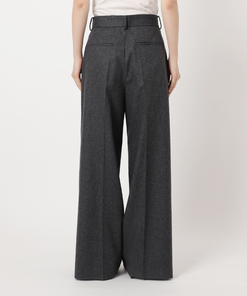 EVERYDAY I LIKE.(エヴリディアイライク)の「フランネルタックパンツ(スラックス・レディース・ブラック/チャコールグレー・40/34/36/38)」の17枚目の写真