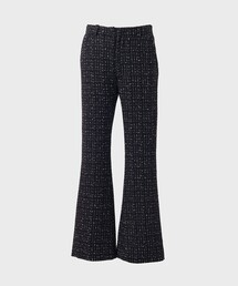 【JUHA/ユハ】LAME TWEED FLARE PANTS
