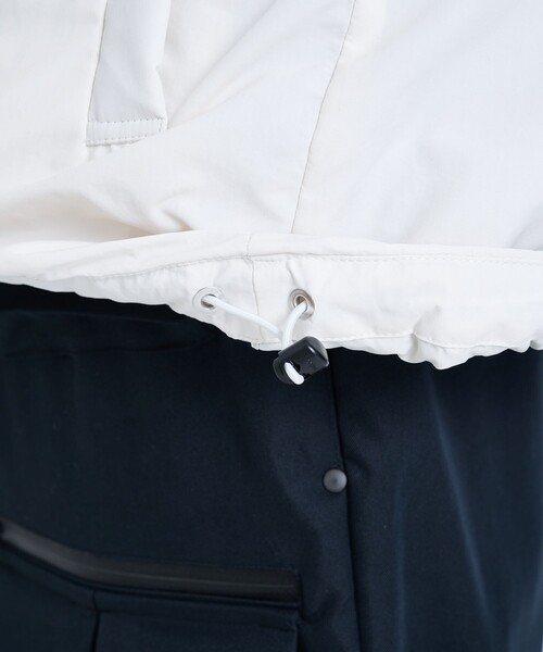 CITY TOKYO（シティトウキョウ）の「シャフトジップアップダウン（ダウンジャケット/コート・メンズ・ホワイト/ブラック・2/1）」の12枚目の写真