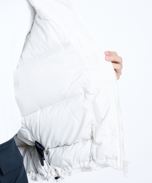 CITY TOKYO（シティトウキョウ）の「シャフトジップアップダウン（ダウンジャケット/コート・メンズ・ホワイト/ブラック・2/1）」の15枚目の写真