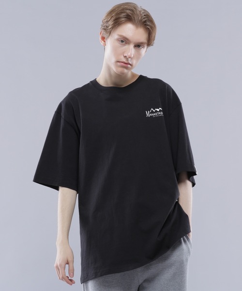 MANASTASH(マナスタッシュ)の「MANASTASH/マナスタッシュ SPONSOR LOGO TEE(Tシャツ/カットソー・メンズ・ホワイト/ブラック・M/L/XL)」の15枚目の写真