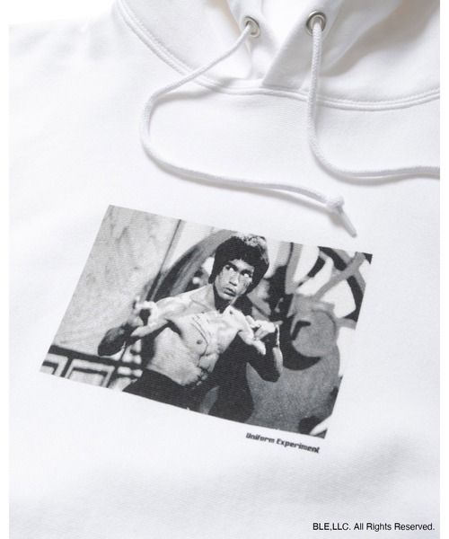 【国内発】uniform experiment / BRUCE LEE 2024 SWEAT フーディ uniform experiment（ユニフォームエクスペリメント）の「BRUCE