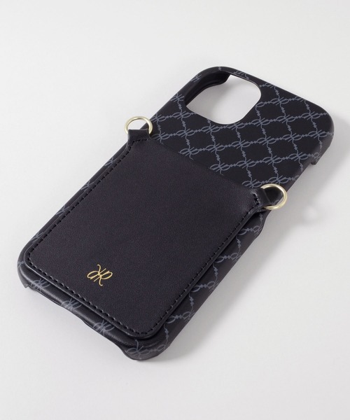 rienda（リエンダ）の「iPhone15 リエンダ [RRロゴ/カード収納付き背面ケース]（スマホケース/カバー・レディース・ベージュ/ネイビー/ブラック・iPhone 15）」の8枚目の写真