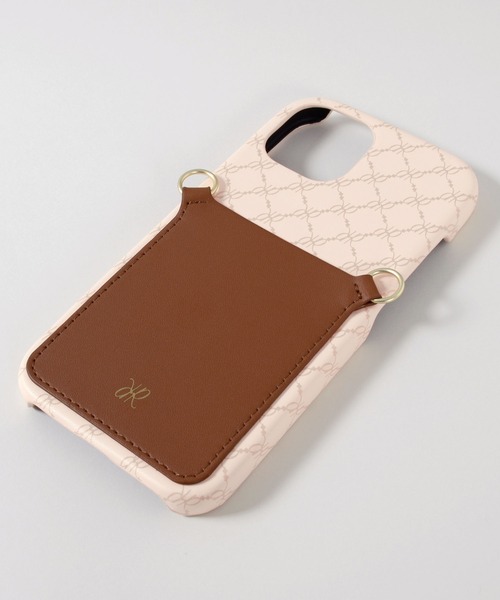 rienda（リエンダ）の「iPhone15 リエンダ [RRロゴ/カード収納付き背面ケース]（スマホケース/カバー・レディース・ベージュ/ネイビー/ブラック・iPhone 15）」の16枚目の写真