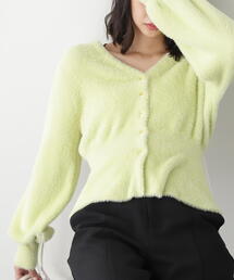 FREE'S MART | ◇ショートシャギーペプラムニットカーデ(カーディガン/ボレロ)