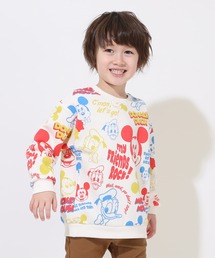 Disney（ディズニー）の「親子お揃い ディズニー 総柄トレーナー 9110K（スウェット・キッズ）」