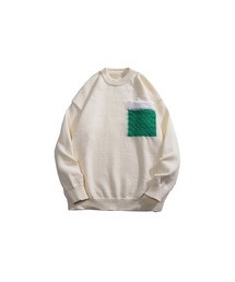 U:UME([)Pocket Point Jersey Sweater(jbg/Z[^[)