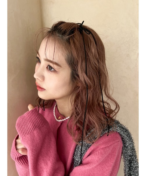 JUMELLE（ジュメロ）の「long ribbon clip（ヘアピン・レディース・ブラック・FREE）」の11枚目の写真