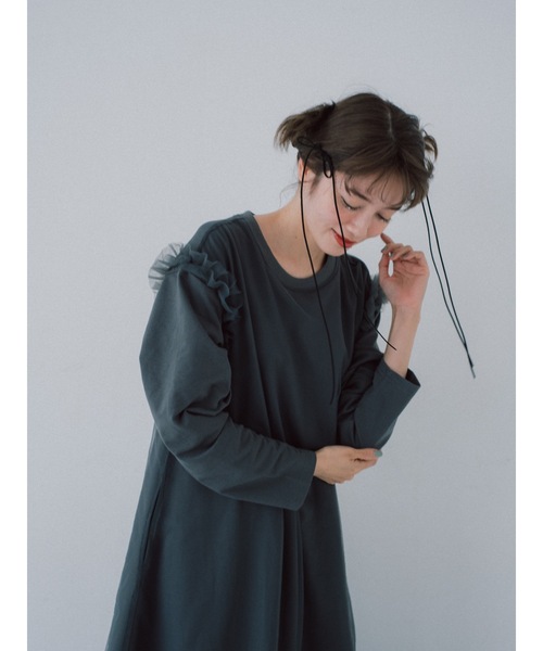 JUMELLE（ジュメロ）の「long ribbon clip（ヘアピン・レディース・ブラック・FREE）」の17枚目の写真