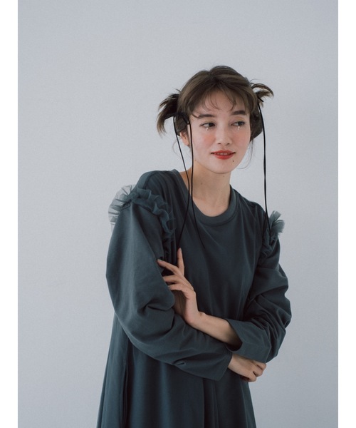 JUMELLE（ジュメロ）の「long ribbon clip（ヘアピン・レディース・ブラック・FREE）」の18枚目の写真