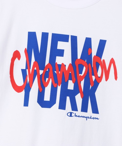 Champion(チャンピオン)の「【Champion/チャンピオン】メンズ ベーシック ラグランショートスリーブTシャツ(Tシャツ/カットソー・メンズ・ホワイト/ネイビー/グレー/ブラック/エメラルド・SMALL/MEDIUM/LARGE/X-LARGE)」の6枚目の写真