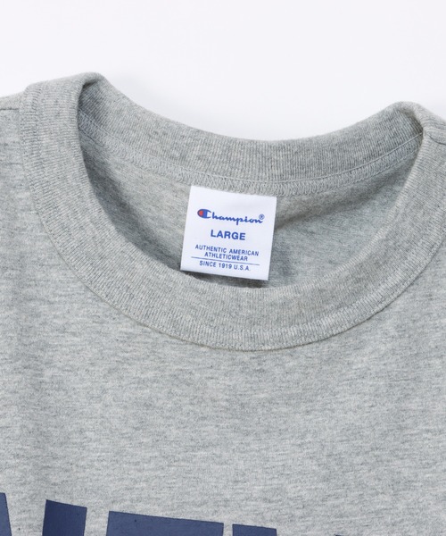 Champion(チャンピオン)の「【Champion/チャンピオン】メンズ ベーシック ラグランショートスリーブTシャツ(Tシャツ/カットソー・メンズ・ホワイト/ネイビー/グレー/ブラック/エメラルド・SMALL/MEDIUM/LARGE/X-LARGE)」の21枚目の写真