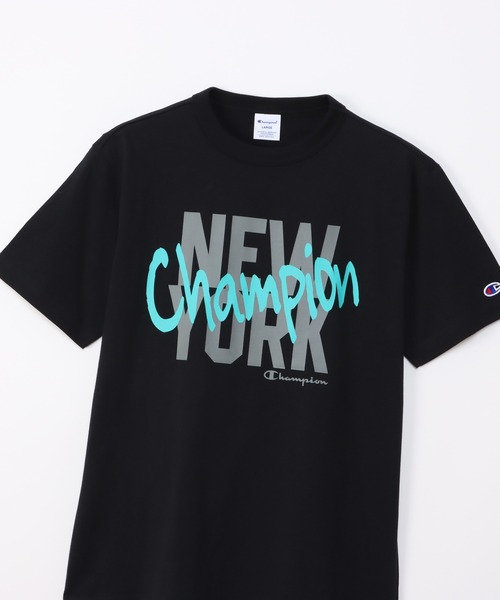 Champion(チャンピオン)の「【Champion/チャンピオン】メンズ ベーシック ラグランショートスリーブTシャツ(Tシャツ/カットソー・メンズ・ホワイト/ネイビー/グレー/ブラック/エメラルド・SMALL/MEDIUM/LARGE/X-LARGE)」の10枚目の写真