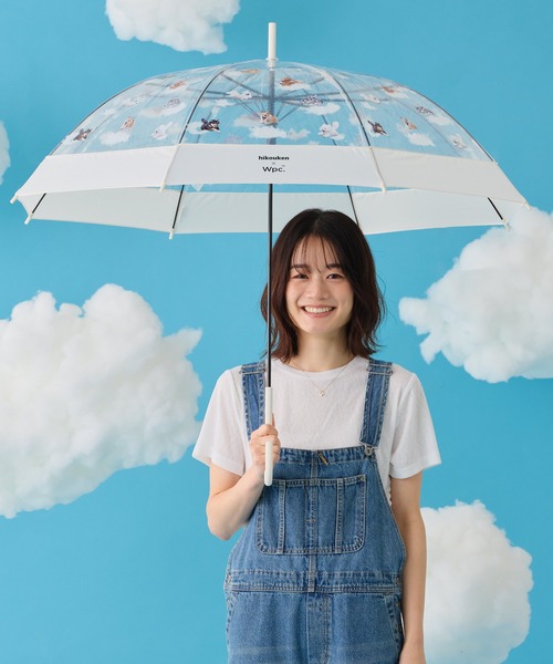 Wpc.（ダブリュピーシー）の「［ビニール傘］飛行犬× Wpc. 空飛ぶワンブレラ 雨傘 長傘（長傘・レディース・ベージュ/オフホワイト・FREE）」の18枚目の写真