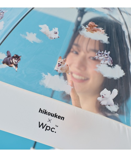 Wpc.（ダブリュピーシー）の「［ビニール傘］飛行犬× Wpc. 空飛ぶワンブレラ 雨傘 長傘（長傘・レディース・ベージュ/オフホワイト・FREE）」の20枚目の写真