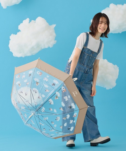 Wpc.（ダブリュピーシー）の「［ビニール傘］飛行犬× Wpc. 空飛ぶワンブレラ 雨傘 長傘（長傘・レディース・ベージュ/オフホワイト・FREE）」の22枚目の写真