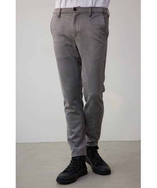 AZUL by moussy（アズールバイマウジー）の「プリマベーラフェイクスウェードパンツ（その他パンツ・メンズ・ベージュ/グレー・MEDIUM/LARGE）」の2枚目の写真