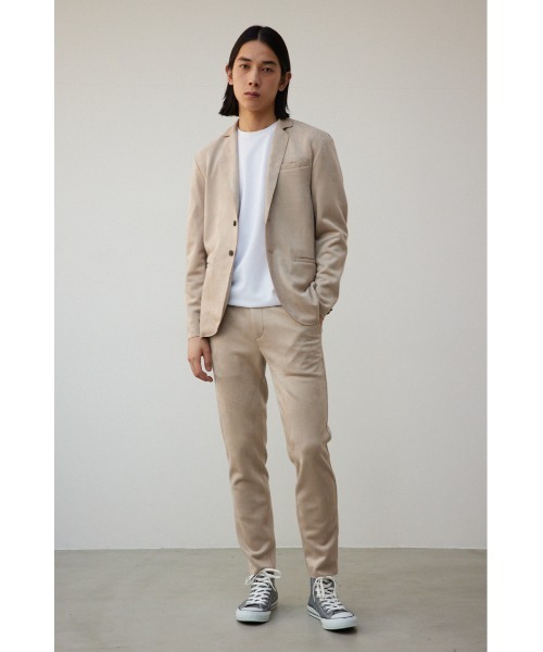 AZUL by moussy（アズールバイマウジー）の「プリマベーラフェイクスウェードパンツ（その他パンツ・メンズ・ベージュ/グレー・MEDIUM/LARGE）」の15枚目の写真