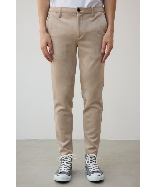 AZUL by moussy（アズールバイマウジー）の「プリマベーラフェイクスウェードパンツ（その他パンツ・メンズ・ベージュ/グレー・MEDIUM/LARGE）」の17枚目の写真