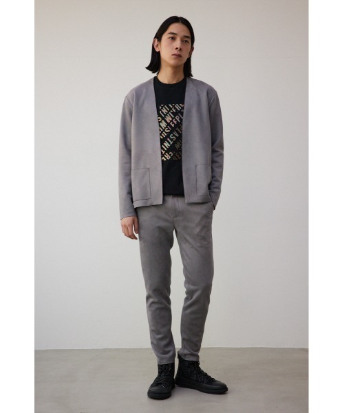 AZUL by moussy（アズールバイマウジー）の「プリマベーラフェイクスウェードパンツ（その他パンツ・メンズ・ベージュ/グレー・MEDIUM/LARGE）」の5枚目の写真