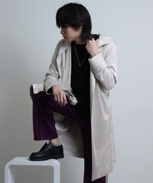 REGIEVO（レジエボ）の「REGIEVO ビッグフードロングスプリングコート（その他アウター）」