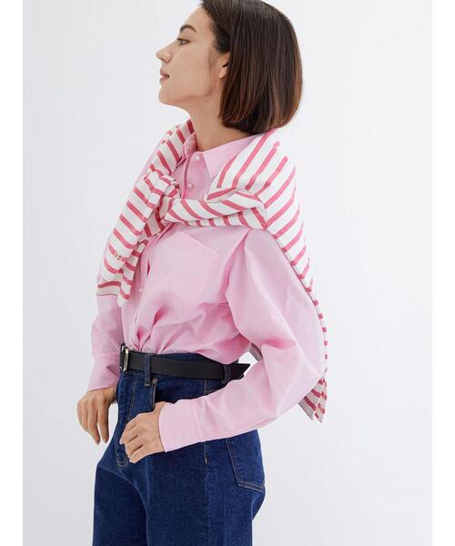 Te chichi(テチチ)の「ワンポイント刺繍ボーダーカットソー(Tシャツ/カットソー・レディース・ピンク/ブルー/ブラック・F)」の15枚目の写真