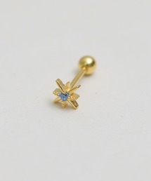 キラキラモチーフ ワンポイントピアス