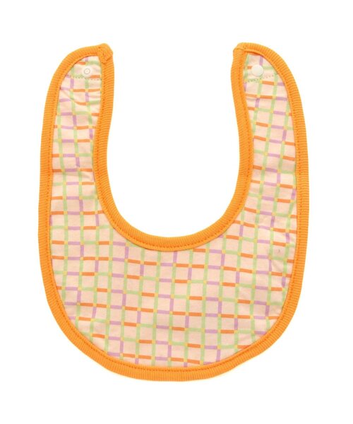 BREEZE（ブリーズ）の「総柄リバーシブルスタイ　マイファーストブリーズ（スタイ/よだれかけ・キッズ・アイボリー/ブルー/グレー/レモンイエロー/オフホワイト/ターコイズブルー/ブラウン/グリーン/ピンク/レインボー/チャコール/チェック/ミント/オレンジ/イエロー・80）」の15枚目の写真