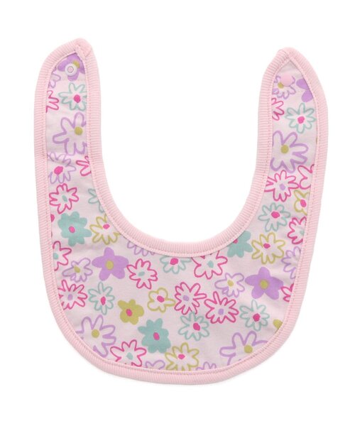 BREEZE（ブリーズ）の「総柄リバーシブルスタイ　マイファーストブリーズ（スタイ/よだれかけ・キッズ・アイボリー/ブルー/グレー/レモンイエロー/オフホワイト/ターコイズブルー/ブラウン/グリーン/ピンク/レインボー/チャコール/チェック/ミント/オレンジ/イエロー・80）」の12枚目の写真