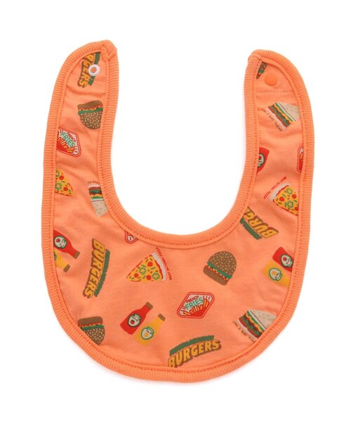 BREEZE（ブリーズ）の「総柄リバーシブルスタイ　マイファーストブリーズ（スタイ/よだれかけ・キッズ・アイボリー/ブルー/グレー/レモンイエロー/オフホワイト/ターコイズブルー/ブラウン/グリーン/ピンク/レインボー/チャコール/チェック/ミント/オレンジ/イエロー・80）」の13枚目の写真