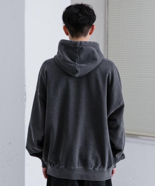 SENSE OF PLACE by URBAN RESEARCH（センスオブプレイスバイアーバンリサーチ）の「ポップアートフラワーフェードパーカ（スウェット・メンズ・ピンク/ブルー/ブラック・LARGE/MEDIUM）」の12枚目の写真