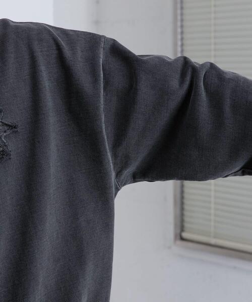 SENSE OF PLACE by URBAN RESEARCH（センスオブプレイスバイアーバンリサーチ）の「ポップアートフラワーフェードパーカ（スウェット・メンズ・ピンク/ブルー/ブラック・LARGE/MEDIUM）」の16枚目の写真