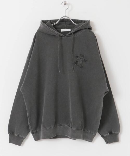 SENSE OF PLACE by URBAN RESEARCH（センスオブプレイスバイアーバンリサーチ）の「ポップアートフラワーフェードパーカ（スウェット・メンズ・ピンク/ブルー/ブラック・LARGE/MEDIUM）」の18枚目の写真