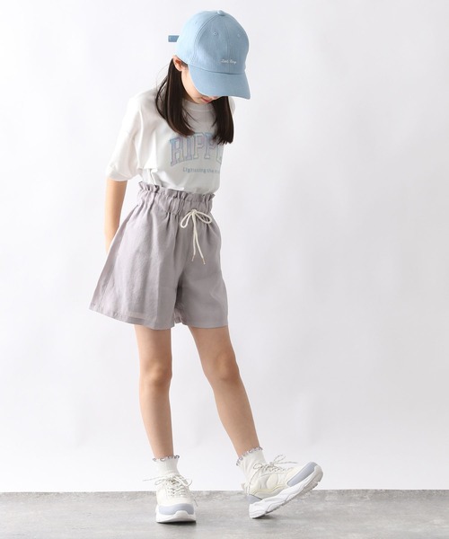 GLOBAL WORK（グローバルワーク）の「ヘビロッTEEワイドモチーフ/976074（Tシャツ/カットソー・キッズ・ホワイト系2/サックスブルー/ホワイト系1/チャコール/ピンク/ホワイト系3/ホワイト系5・140cm/130cm/120cm/170cm/160cm/150cm）」の14枚目の写真