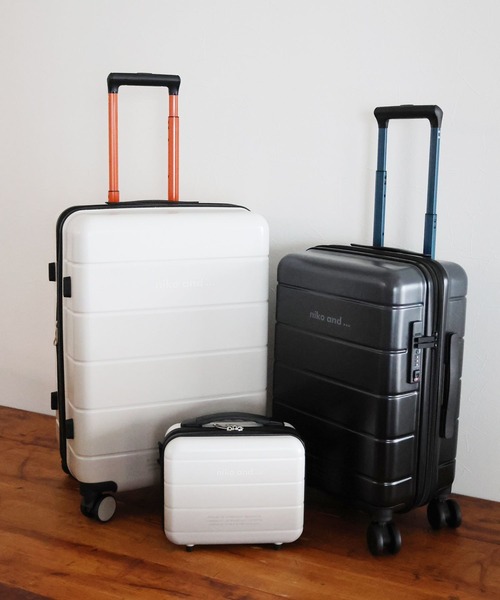 新品♡未使用　ニコアンド　オリジナルニコロゴキャリーケースS オリジナルニコロゴキャリーケースS/容量30-35L（トラベルグッズ