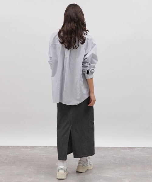 LAKOLE（ラコレ）の「デニムカーゴスカート / 102228（デニムスカート・レディース・ブルー/グレー/ライトブルー・MEDIUM/SMALL）」の6枚目の写真