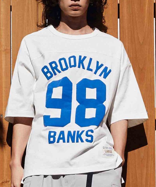 ムラサキスポーツ（ムラサキスポーツ）の「【ムラサキスポーツ限定】DEAR LAUREL/ディアローレル Tシャツ  Graphic T-shirts Brooklyn Banks D24S2106（Tシャツ/カットソー・メンズ・ホワイト/ブラック/グレー・M/L）」の2枚目の写真