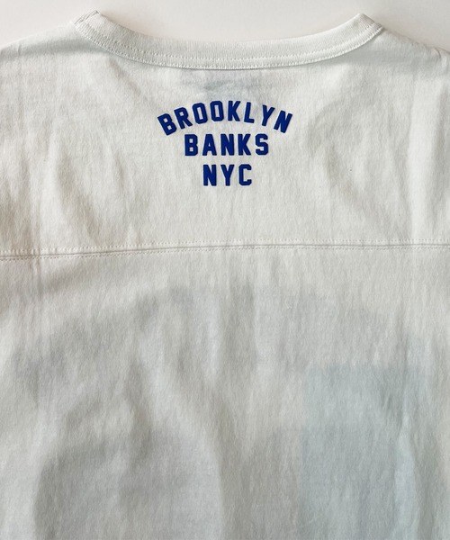 ムラサキスポーツ（ムラサキスポーツ）の「【ムラサキスポーツ限定】DEAR LAUREL/ディアローレル Tシャツ  Graphic T-shirts Brooklyn Banks D24S2106（Tシャツ/カットソー・メンズ・ホワイト/ブラック/グレー・M/L）」の9枚目の写真