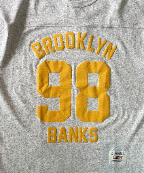 ムラサキスポーツ（ムラサキスポーツ）の「【ムラサキスポーツ限定】DEAR LAUREL/ディアローレル Tシャツ  Graphic T-shirts Brooklyn Banks D24S2106（Tシャツ/カットソー・メンズ・ホワイト/ブラック/グレー・M/L）」の11枚目の写真