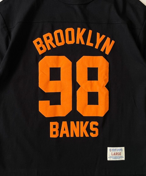 ムラサキスポーツ（ムラサキスポーツ）の「【ムラサキスポーツ限定】DEAR LAUREL/ディアローレル Tシャツ  Graphic T-shirts Brooklyn Banks D24S2106（Tシャツ/カットソー・メンズ・ホワイト/ブラック/グレー・M/L）」の14枚目の写真