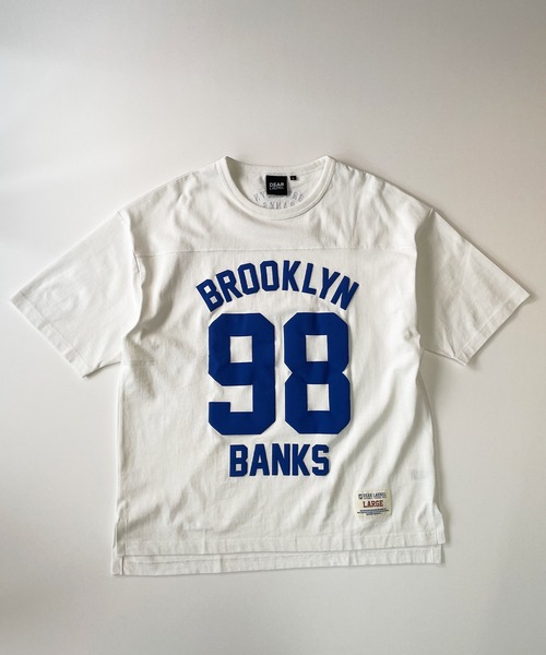 ムラサキスポーツ（ムラサキスポーツ）の「【ムラサキスポーツ限定】DEAR LAUREL/ディアローレル Tシャツ  Graphic T-shirts Brooklyn Banks D24S2106（Tシャツ/カットソー・メンズ・ホワイト/ブラック/グレー・M/L）」の4枚目の写真