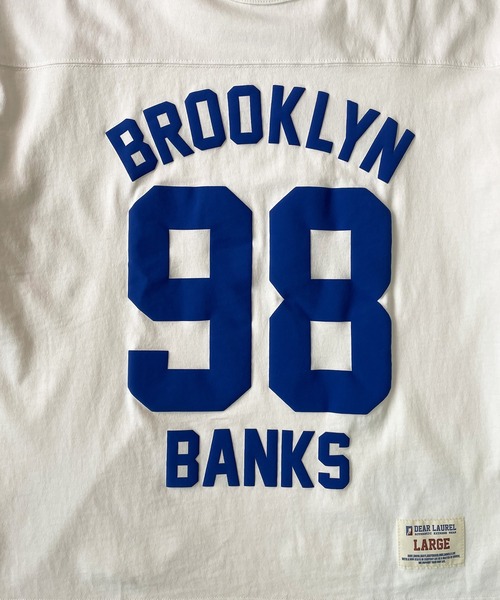 ムラサキスポーツ（ムラサキスポーツ）の「【ムラサキスポーツ限定】DEAR LAUREL/ディアローレル Tシャツ  Graphic T-shirts Brooklyn Banks D24S2106（Tシャツ/カットソー・メンズ・ホワイト/ブラック/グレー・M/L）」の6枚目の写真