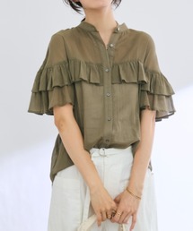 RIVE DROITE | ティアードフリルブラウス(シャツ/ブラウス)