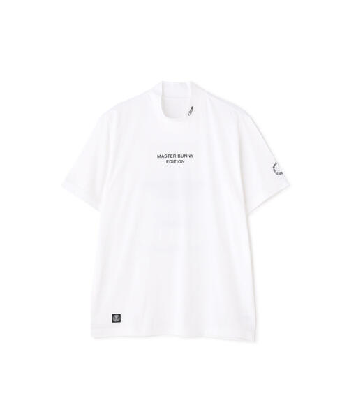 ベア天シルケットグレース加工 半袖ハイネックカットソー ベア天