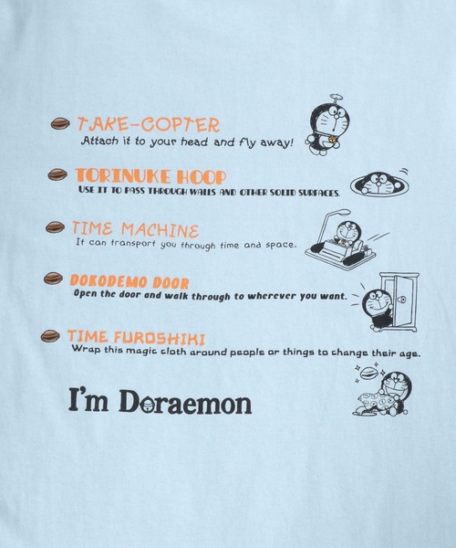 MARUKAWA（マルカワ）の「I’m Doraemon/ドラえもん ジャイアン ひみつの道具 キャラクタープリント半袖Tシャツ レディース メンズ（Tシャツ/カットソー・レディース・イエロー/ブラック系その他3/ブラック/サックスブルー/ブラック系その他2/イエロー系その他/アッシュグレー/オリーブ・M/L/LL）」の13枚目の写真