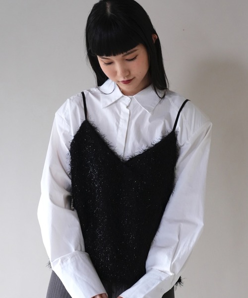 tシャツ 「ZOZO限定」シャギー ビスチェ キャミソール レディース セール】【ZOZO限定】シャギー ビスチェ キャミソール（Tシャツ