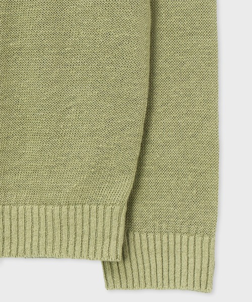 Paul Smith COLLECTION（ポールスミスコレクション）の「バンドカラーリネンカーディガン ニット / 144271 K2408（ニット/セーター・メンズ・カーキ/チョコ・MEDIUM/LARGE）」の10枚目の写真