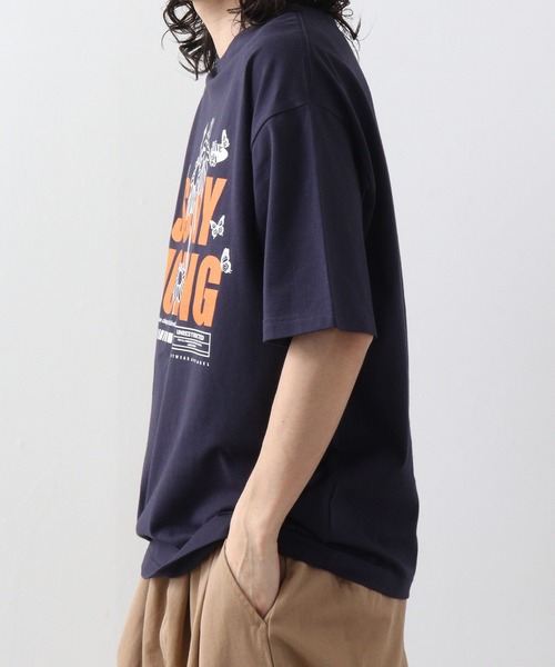 RGY(アールジーワイ)の「RGY SUNDAY MORNING ビッグシルエットTシャツ(Tシャツ/カットソー・メンズ・ホワイト/ネイビー/ブラック・M/L)」の13枚目の写真